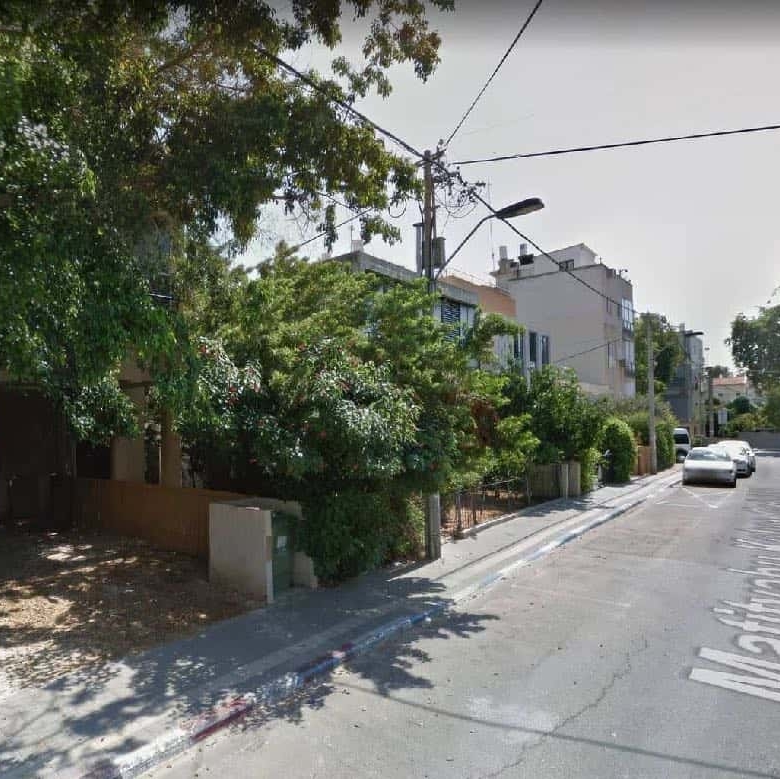 בניין בקרבת פארק הירקון