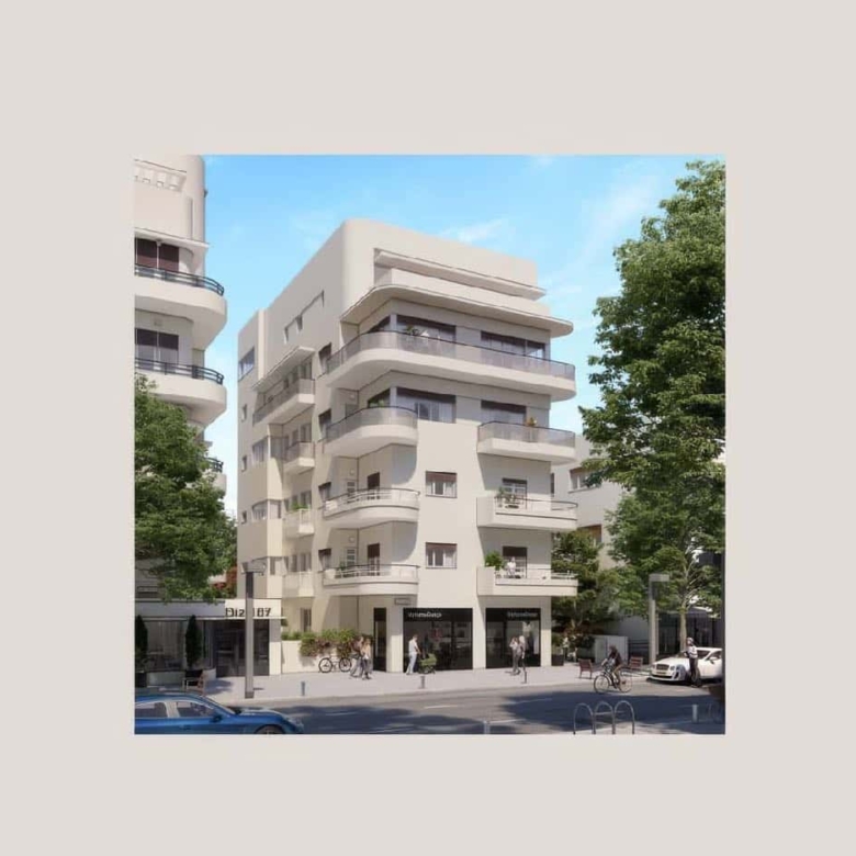 בניין למכירה עם זכויות בדיזנגוף