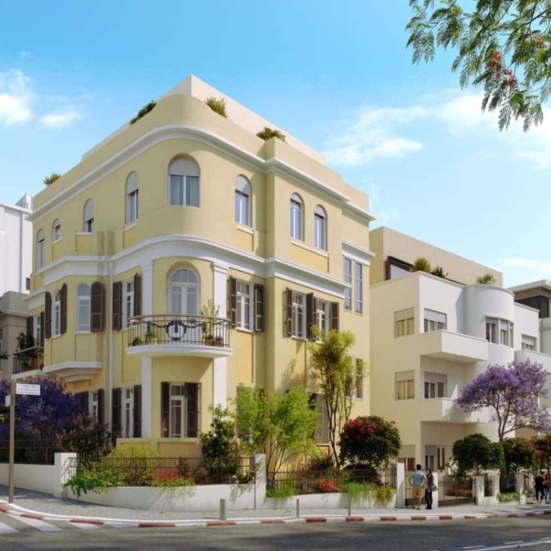 טאון האוס למכירה ברח’ מונטיפיורי בתל אביב