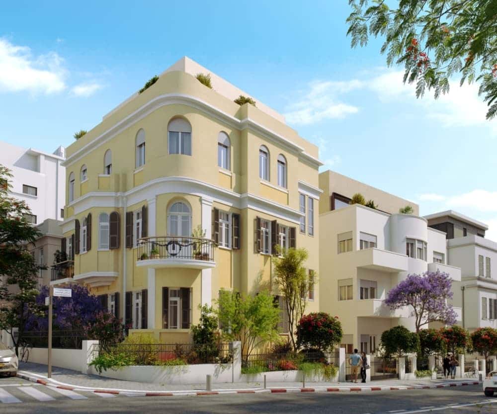 טאון האוס למכירה ברח’ מונטיפיורי בתל אביב