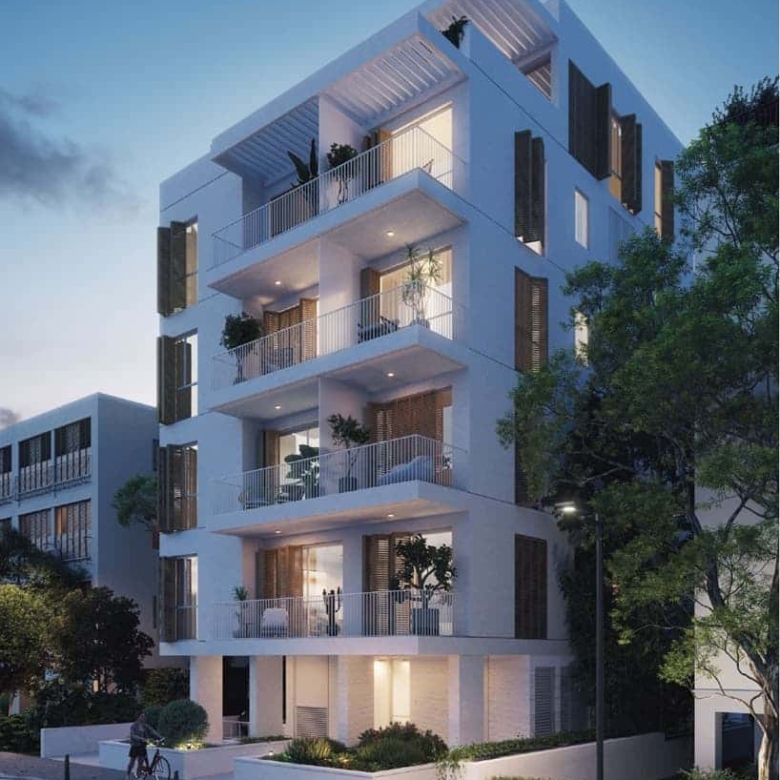 פנטהאוז חדש עם בריכה בקרבת הים בצפון הישן