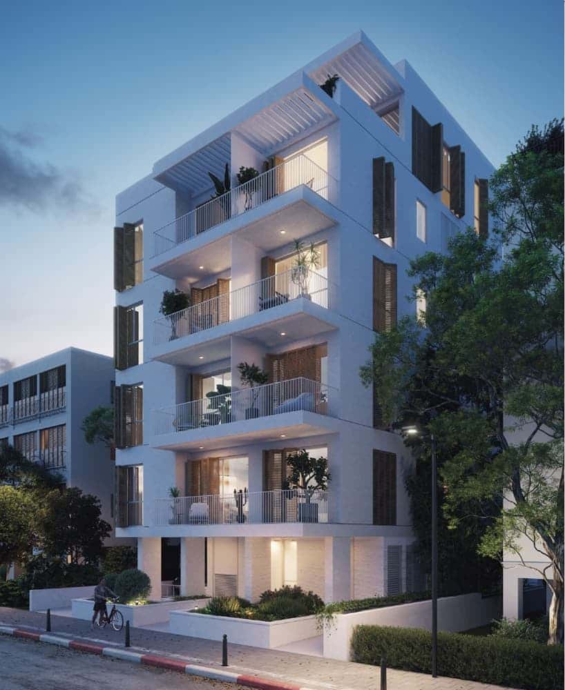 פנטהאוז חדש עם בריכה בקרבת הים בצפון הישן