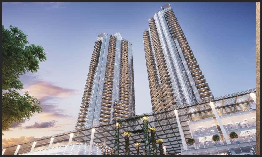 פנטהאוז עם בריכה בצפון הישן בבניין יוקרתי