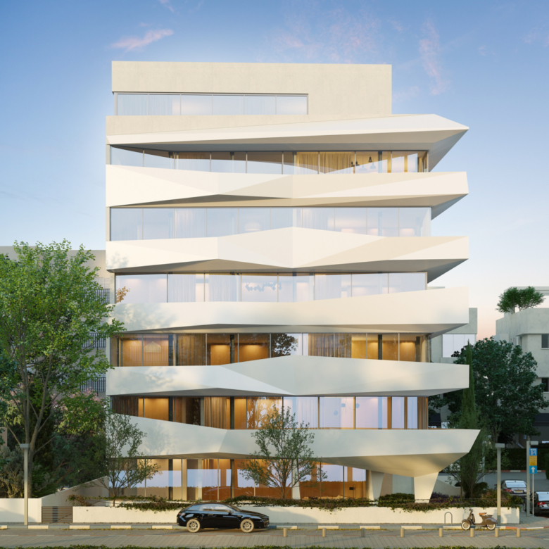 דירה חדשה בצפון הישן בתל אביב קומה בשלמות